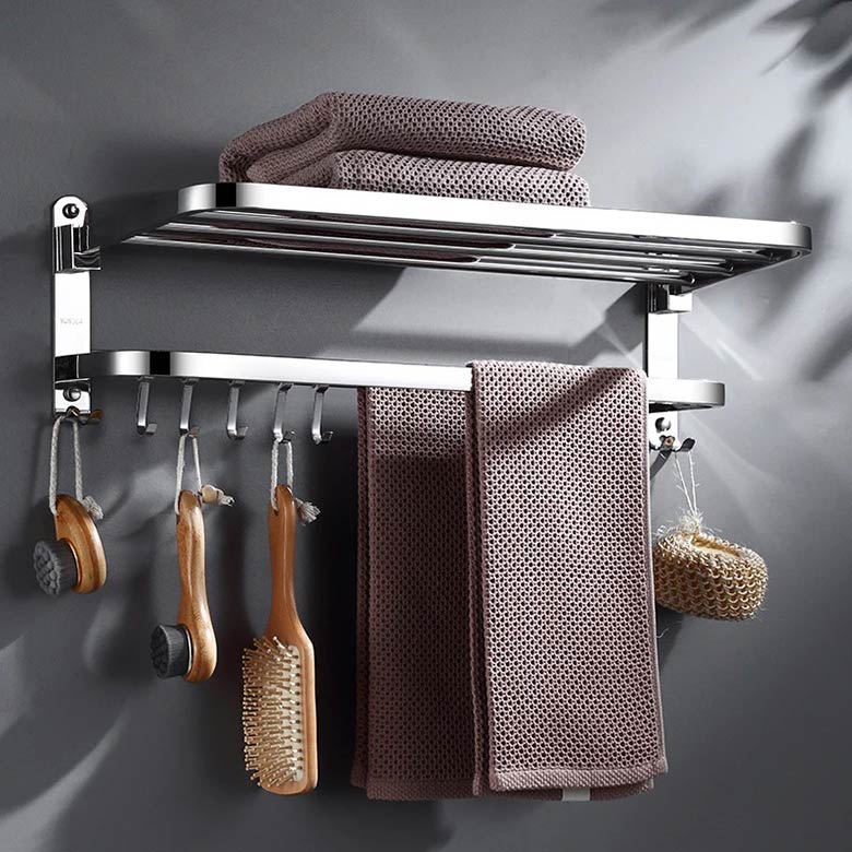 Stainless Steel Bathroom Shelf