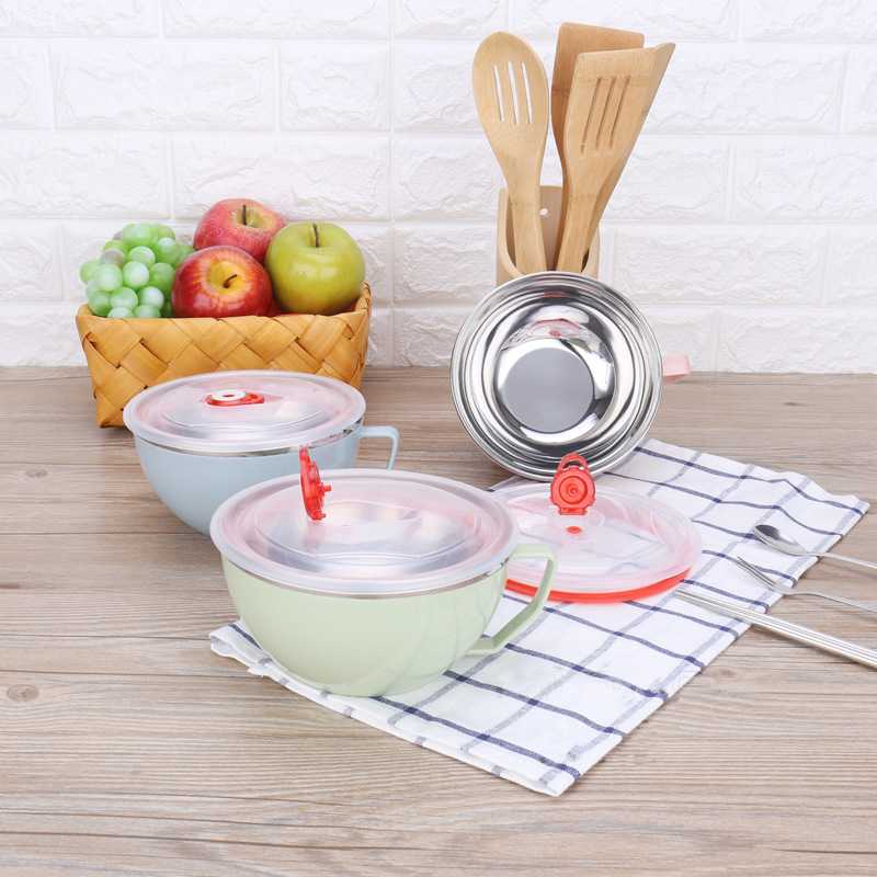 Stainless steel food storage containers